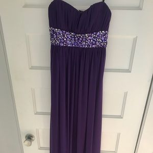 David’s bridal bridesmaid dress